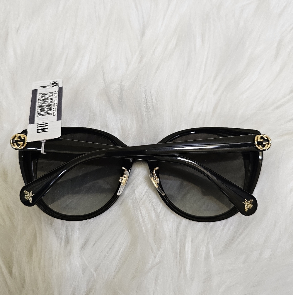New Gucci 54mm Cat Eye Sunglasses - Picture 4 of 16